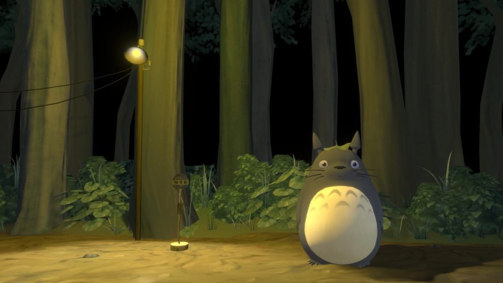 My Neighbor Totoro Bus Stop Scene Deep3dsea