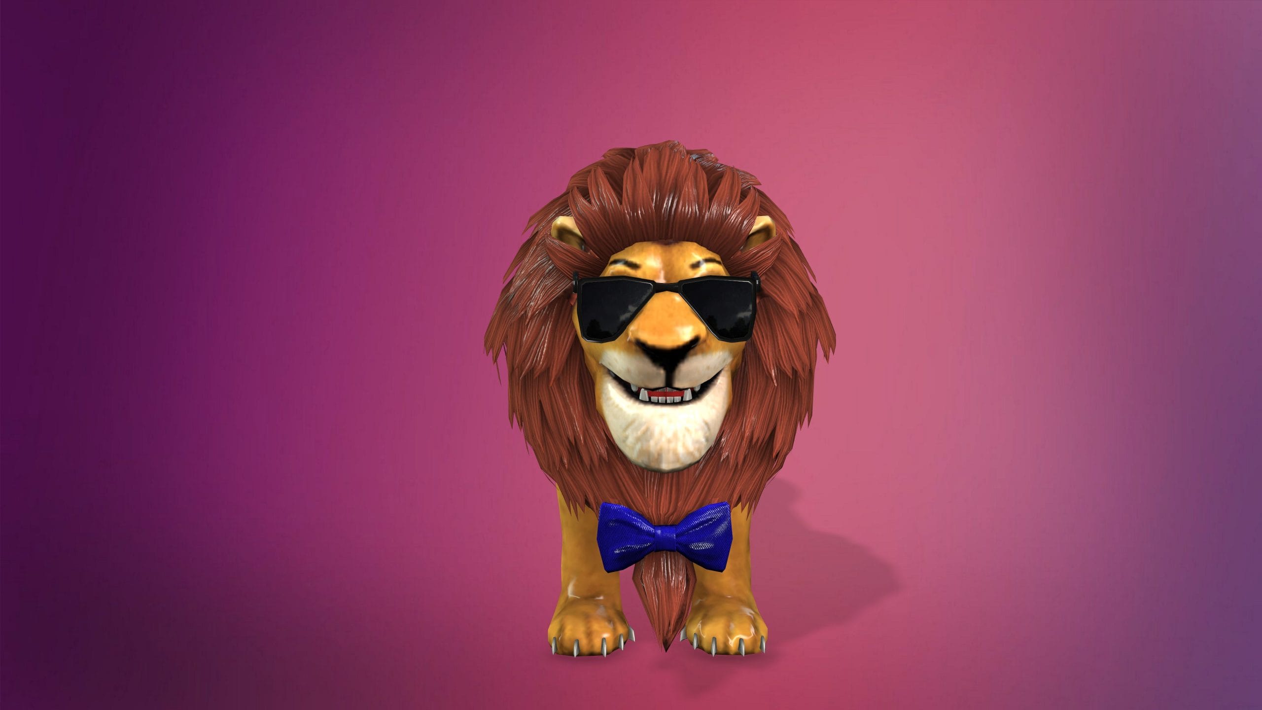Lion Cartoon 3D Model