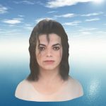 Micheal jacksones Bust-Head-Face ready for 3D print