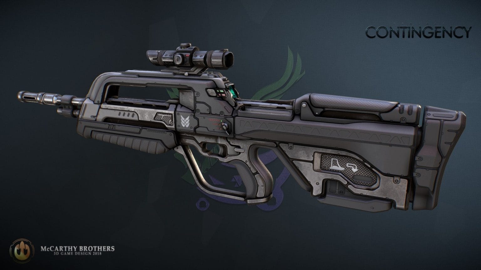 Halo - Battle Rifle - deep3dsea