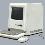 Mac 512K Computer 1984