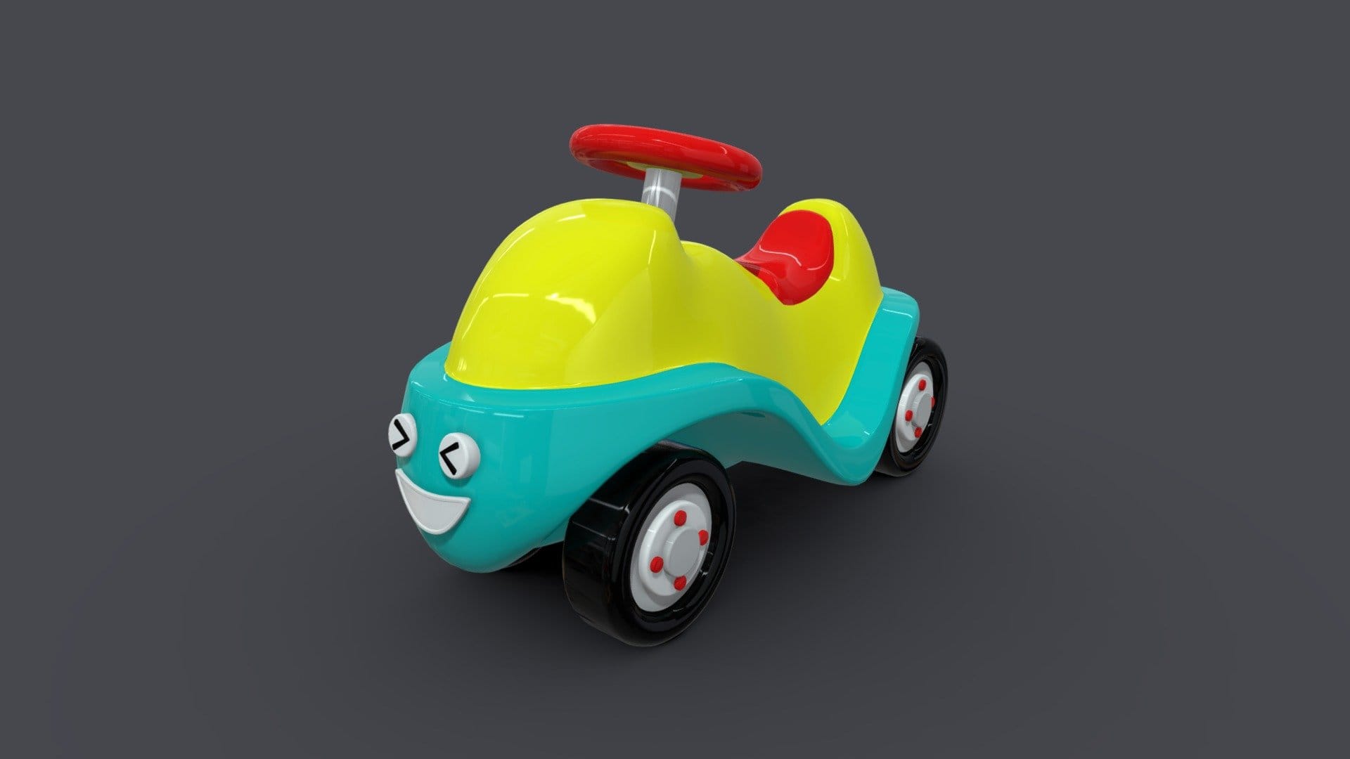 Asset – Cartoons -Bobby Car – 3D Model