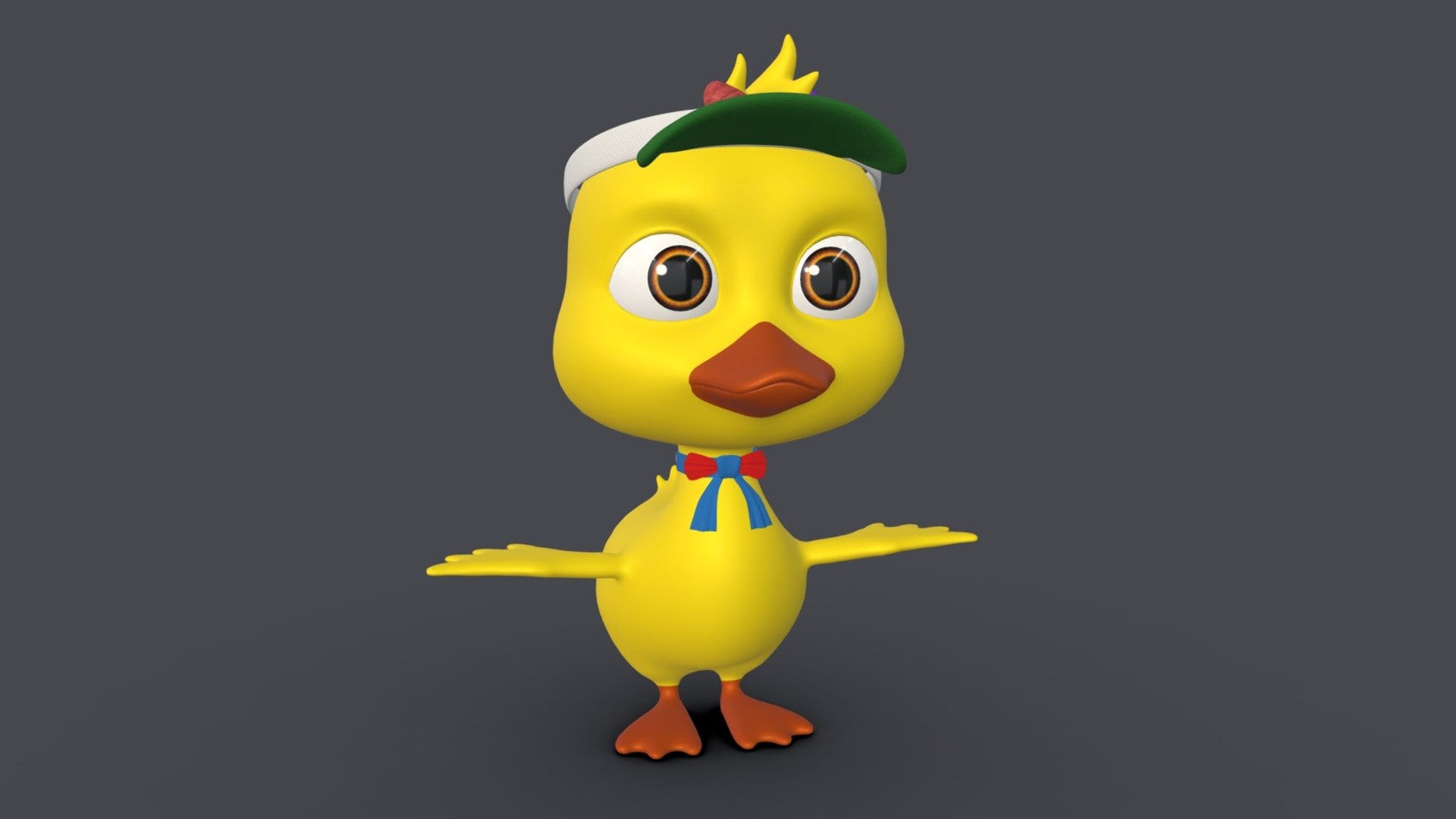 Asset – Cartoons – Character – Duck – Rig