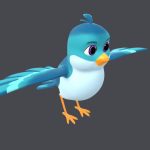 Asset-Cartoons – Character – Sparrow – Rig – 3D