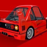 Cartoon Legendary Car – R40