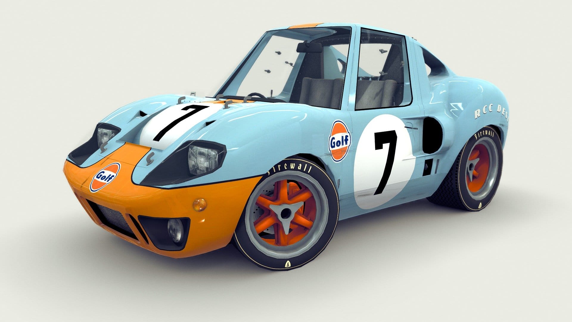 Cartoon Prototype Car