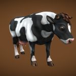 Stylized Cow