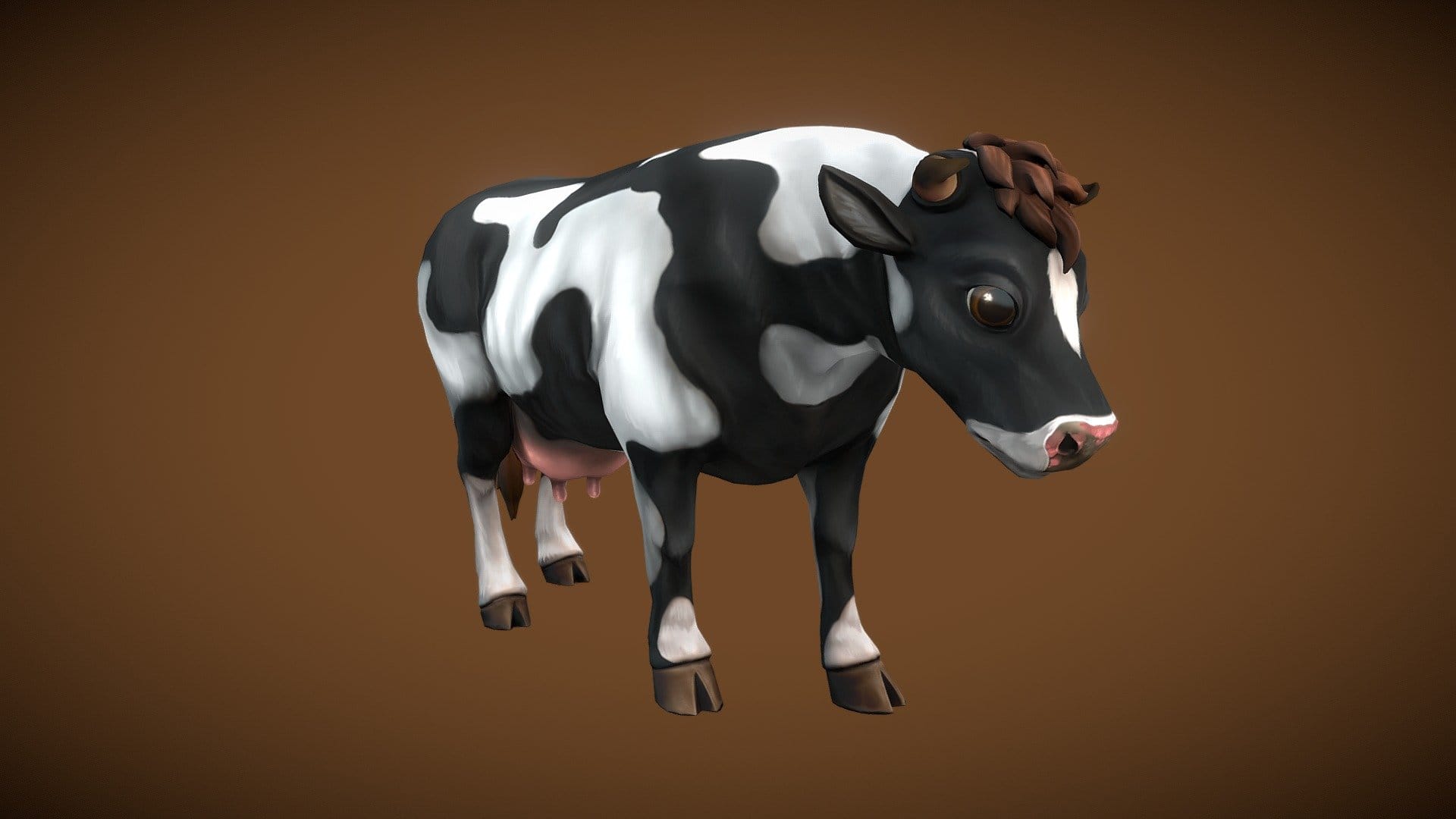 Stylized Cow