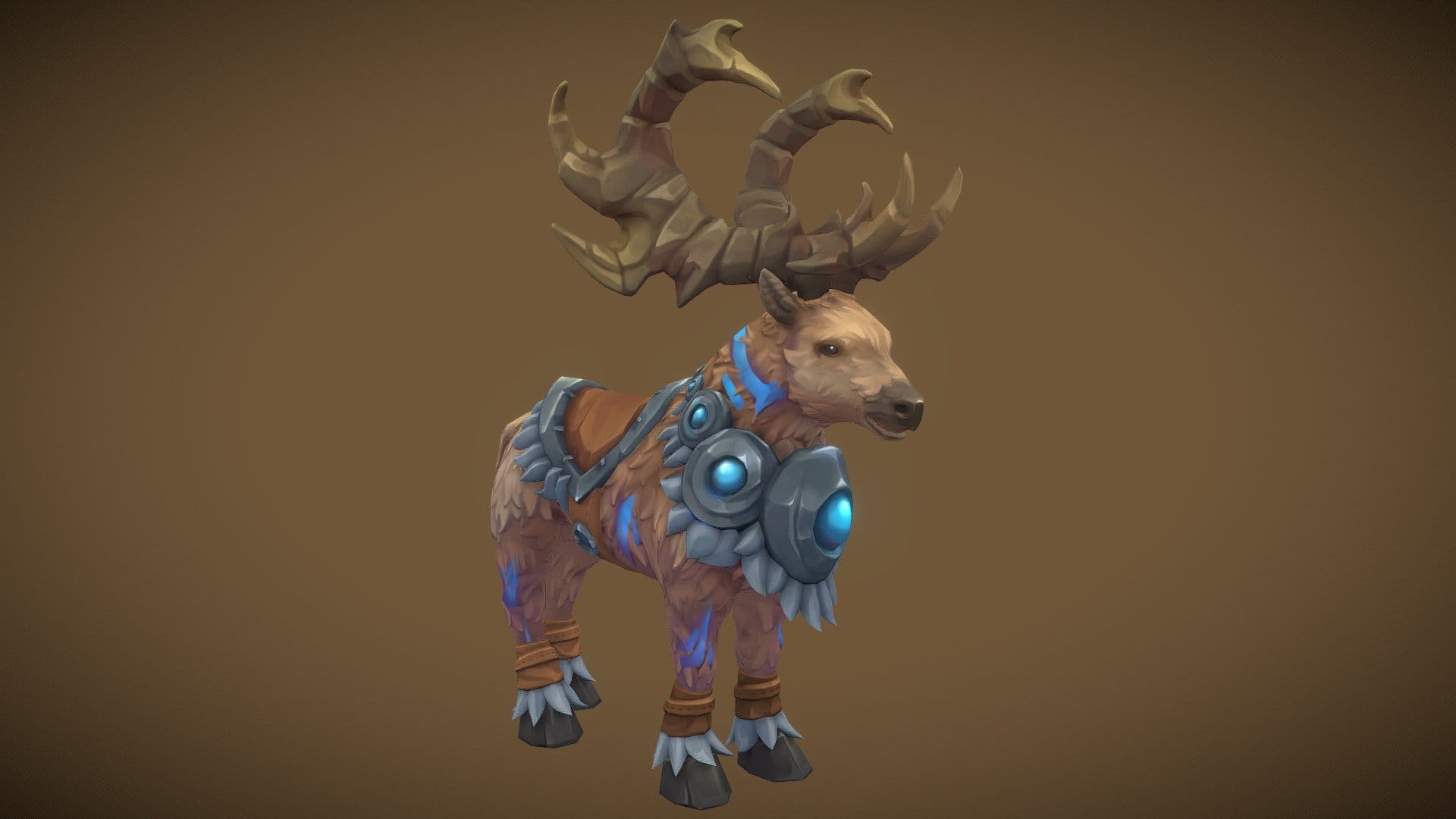 Stylized Deer Mount