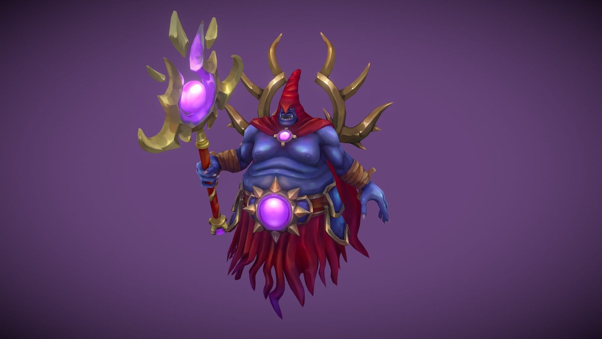 Stylized Demon Summoner