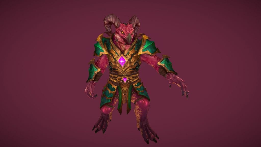 Stylized Fantasy Dragon Brute Deep3dsea