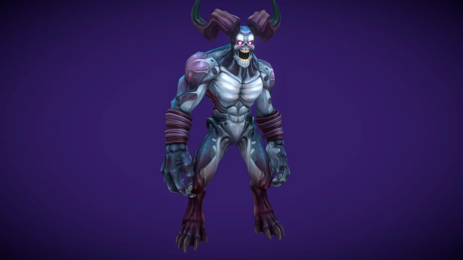 Stylized Fantasy Hellguard