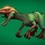 Stylized Fantasy Small Dinosaur