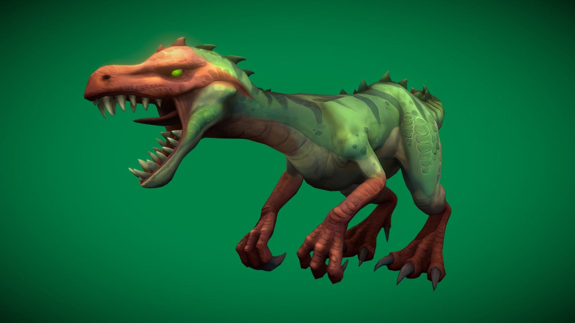 Stylized Fantasy Small Dinosaur