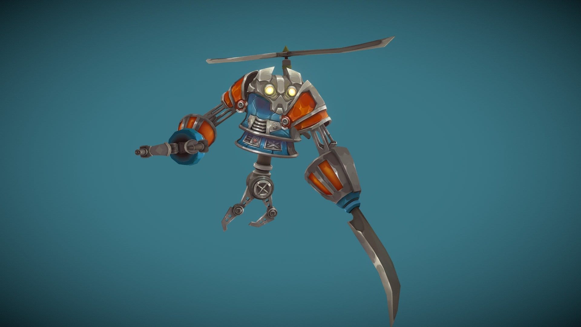 Stylized Mechabot