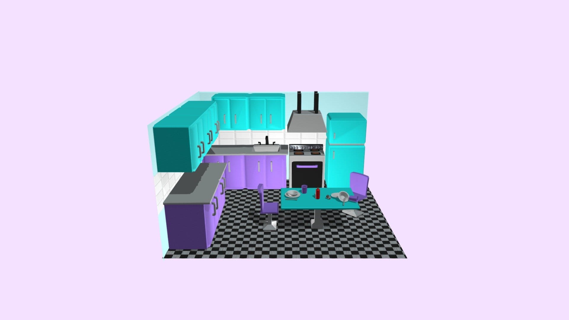 50’s Diner Kitchen