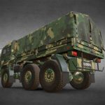 6×6 Military Truck Variation 2 + Tarpaulin