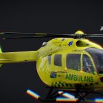 Ambulance Helicopter Airbus h145 (Swedish)