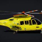 Ambulance Helicopter (Leonardo aw169)