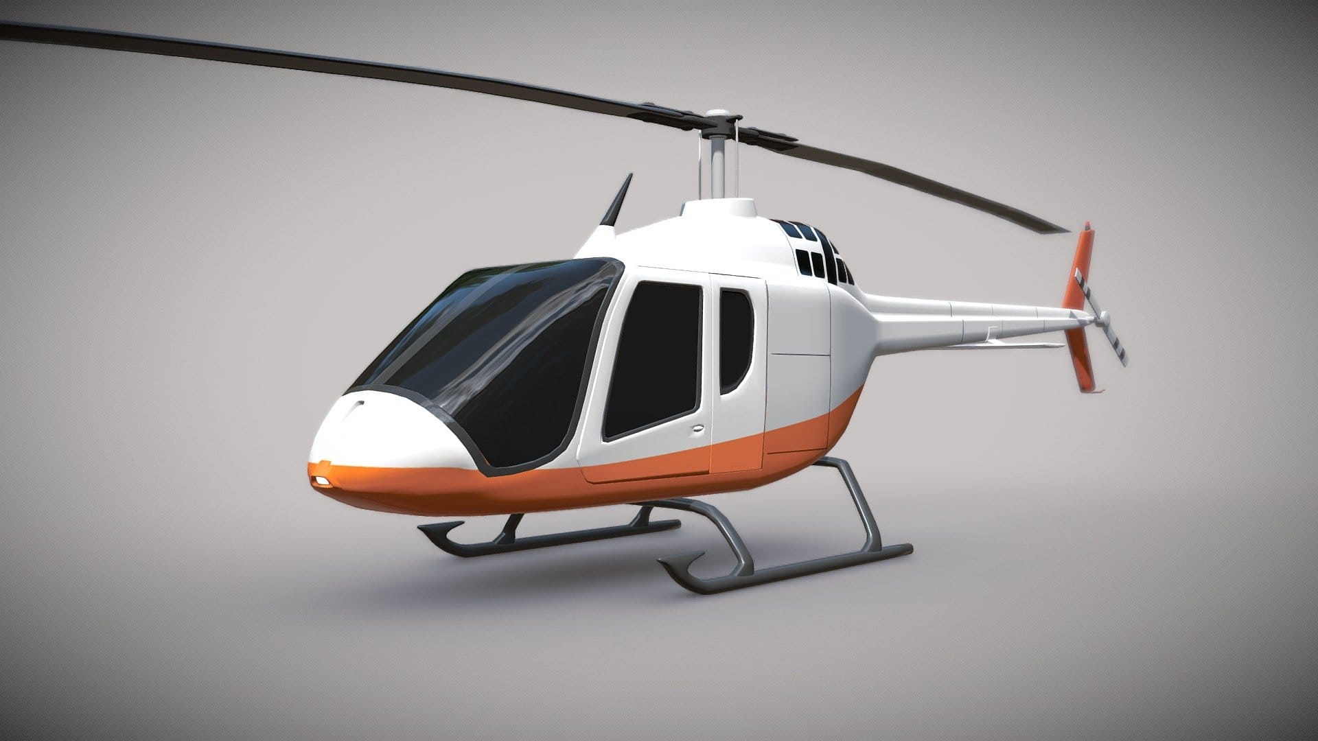 Bell 505 Jet Ranger X private helicopter deep3dsea