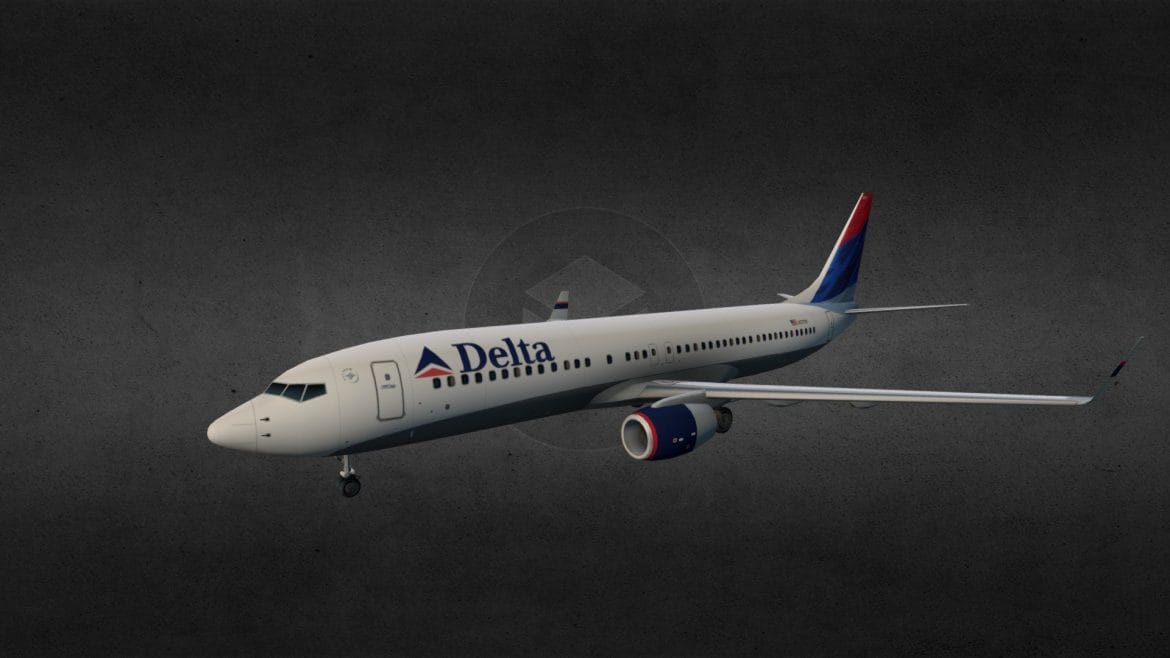 boeing 737 800 3d model