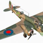 British Light Bomber Bristol Blenheim Mk IV