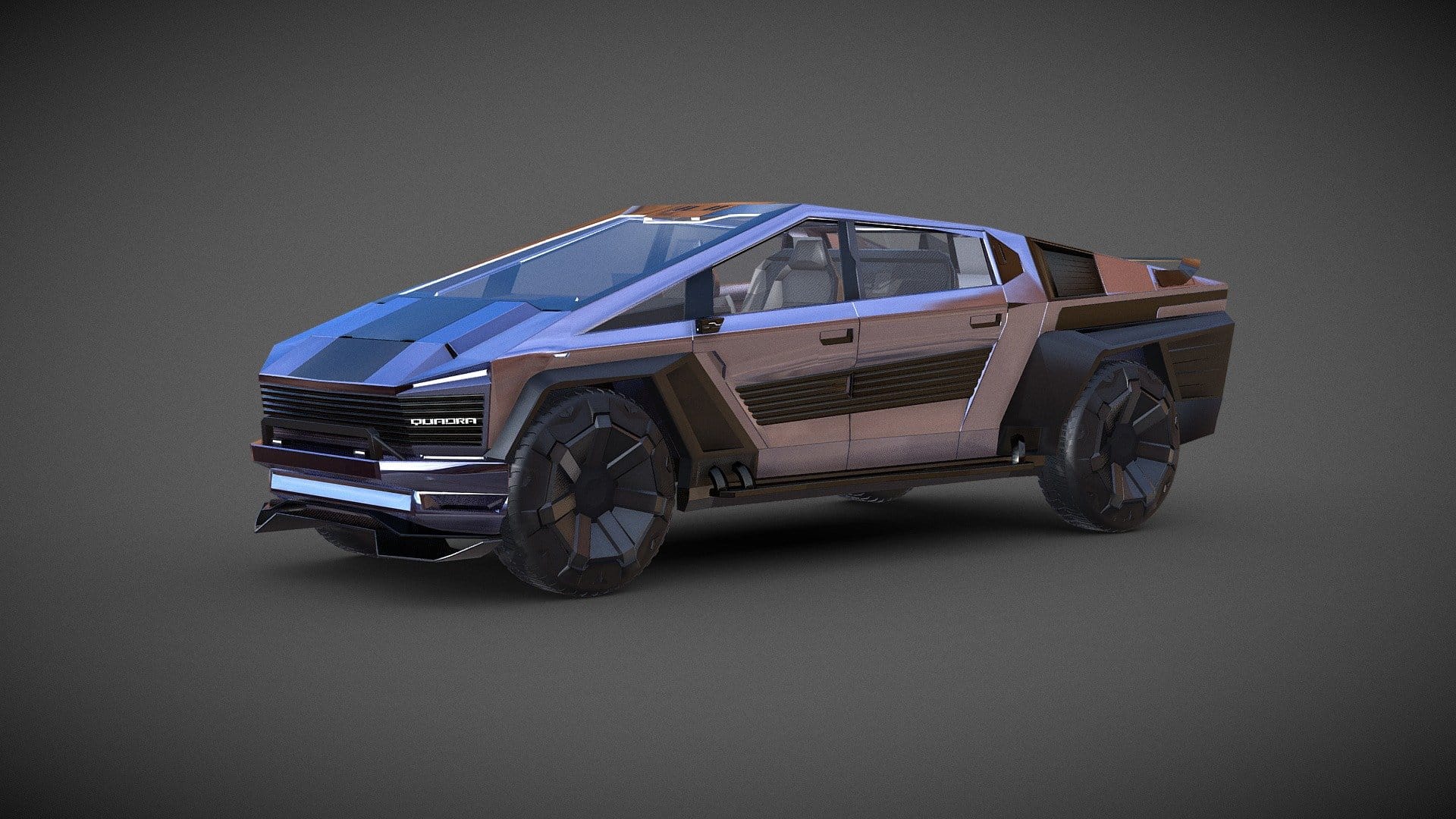 Cyberpunk 2077 – Quadra Cybertruck