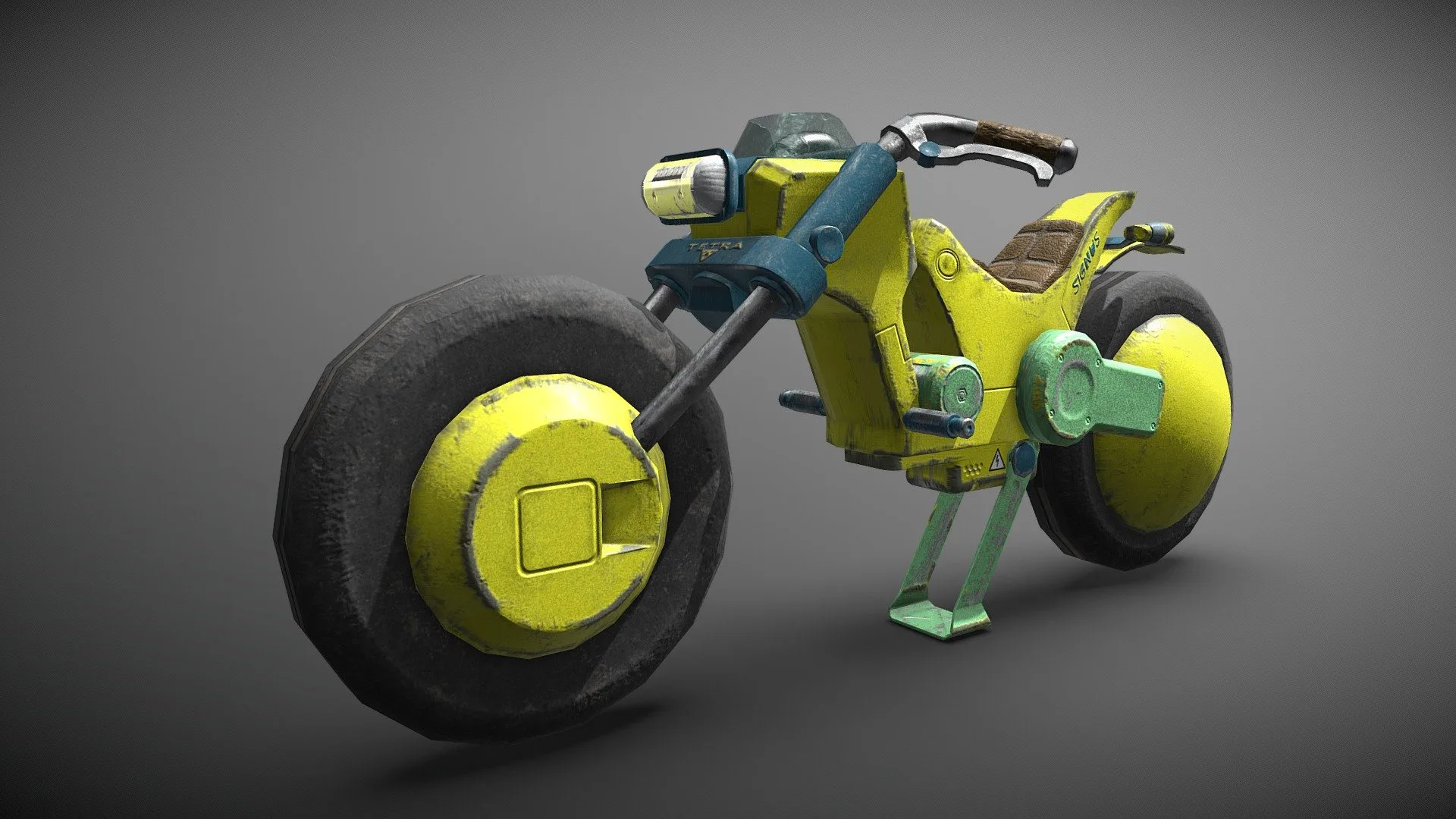 Cyberpunk bike – Tetra Signus