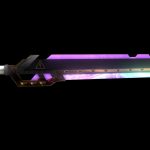 Cyberpunk Cleaver Sword