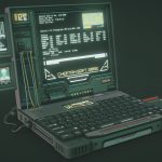 Cyberpunk Laptop