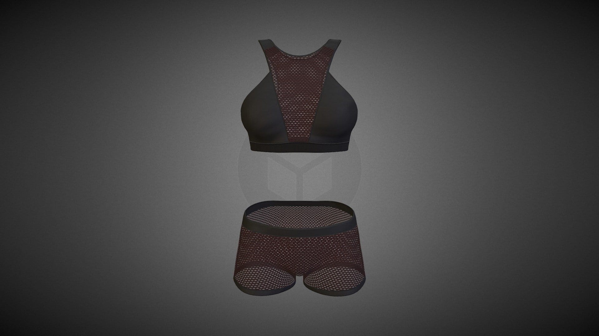 Cyberpunk – Mesh Activewear Red