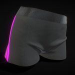 Cyberpunk Neon Woman Shorts