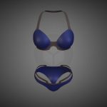 Cyberpunk – Valeria Underwear Clothing Blue