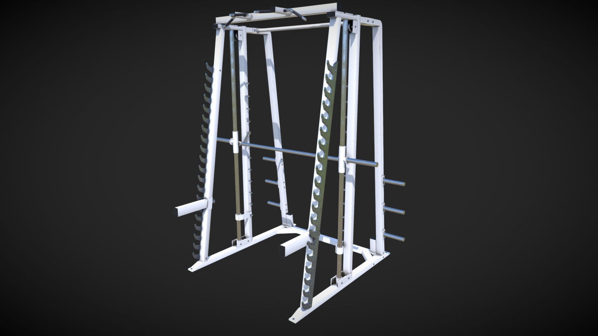 Gym Smith Machine (Low Poly)