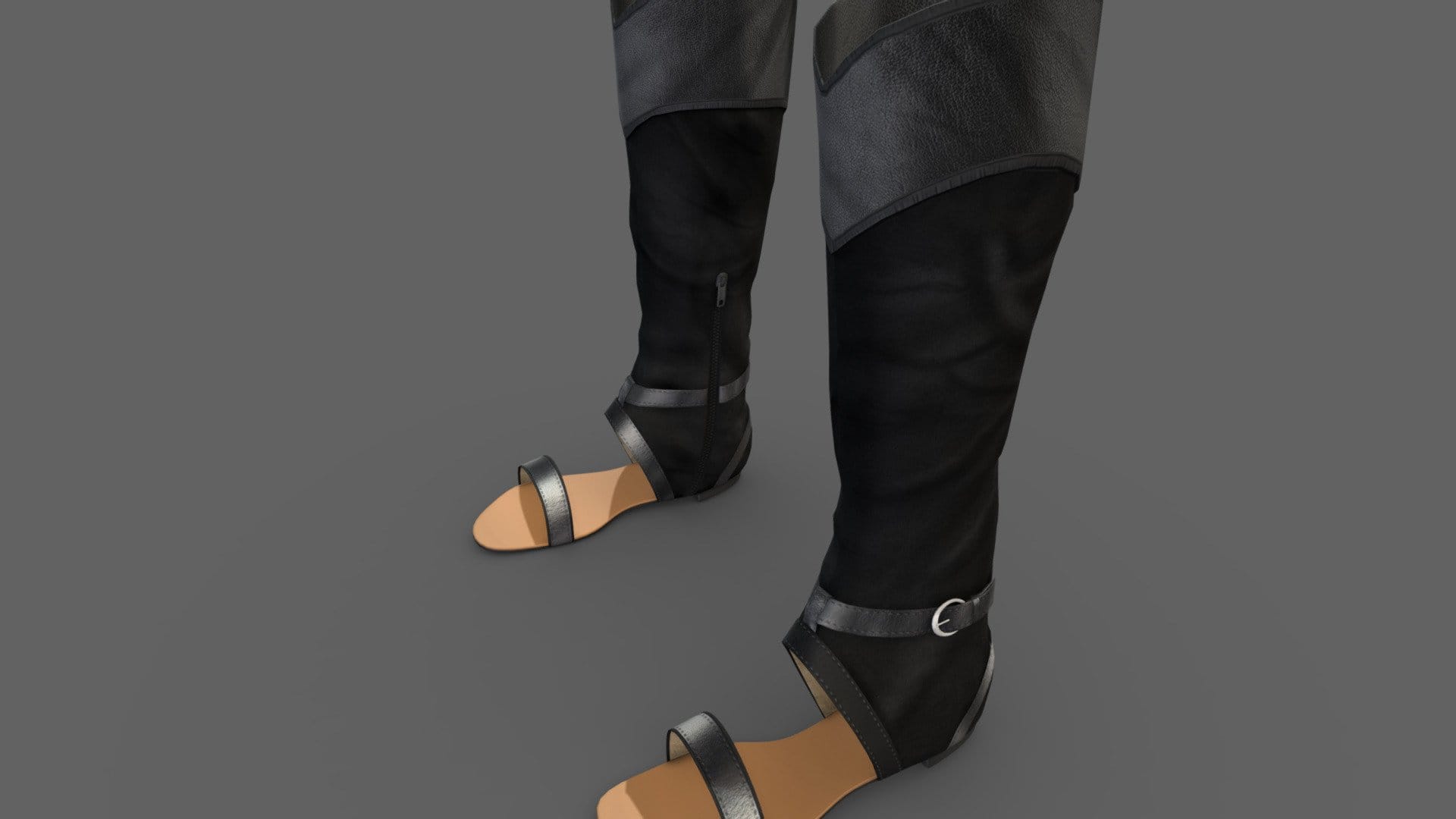 Lorie Female Flat Roman Boots