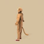 Men’s Neko Animal Bear Lion Costume V1