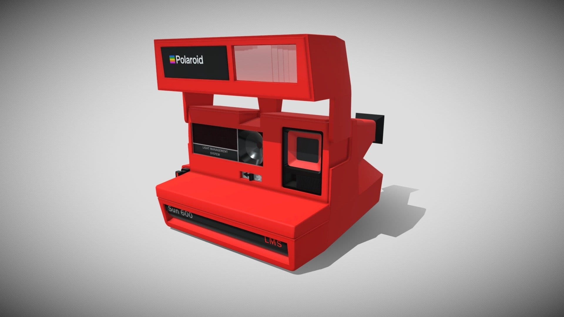 Polaroid Sun 600 LMS Lowpoly