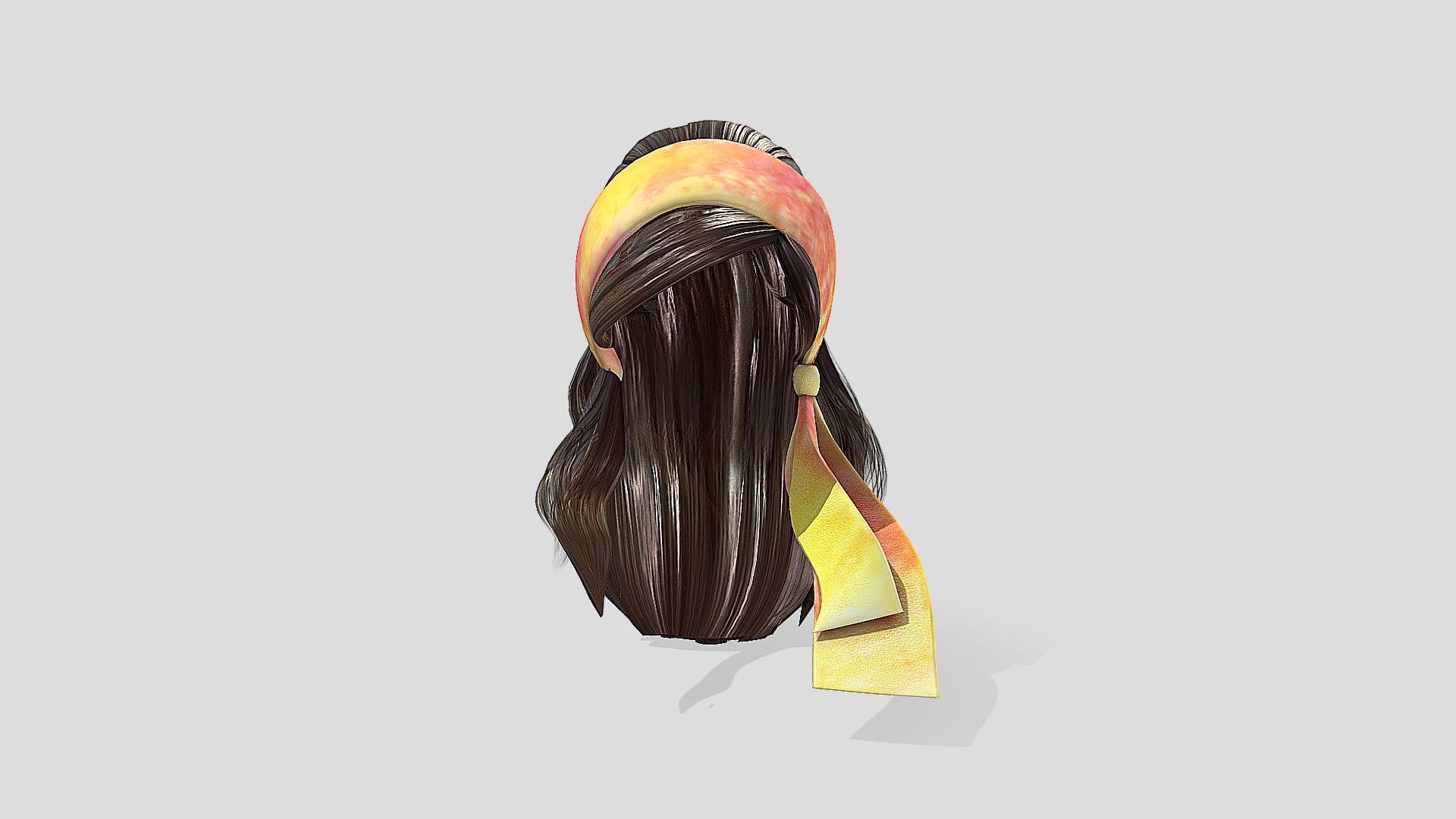Retro Boho Female Hair With Hairband