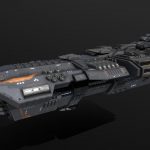 Scifi Battleship Leviathan