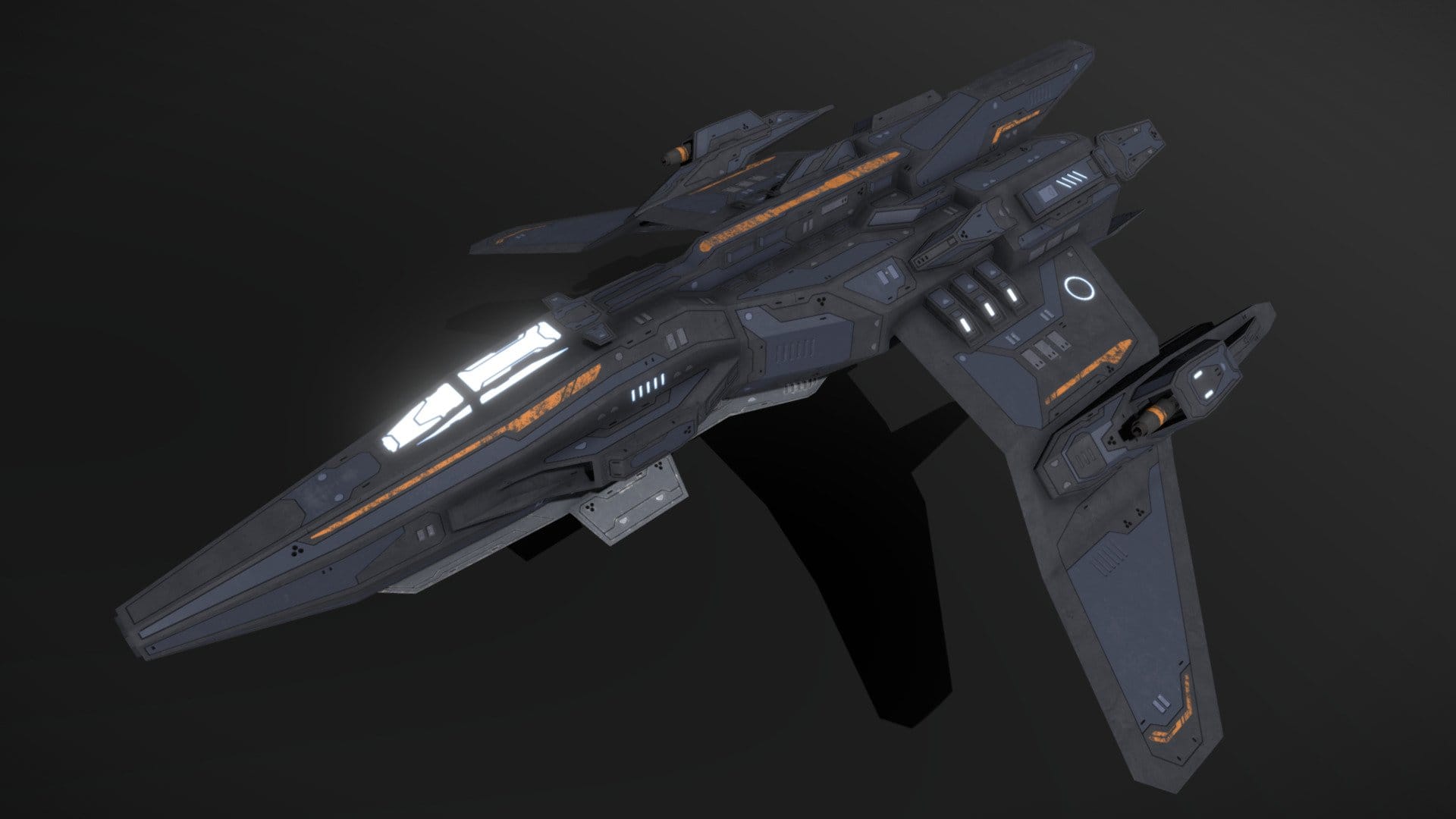 Scifi Fighter Thunderhawk