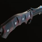 SYNTech RX-7045 Knife VR – AR – Low – Poly 3D