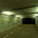 Urban night Tunnel