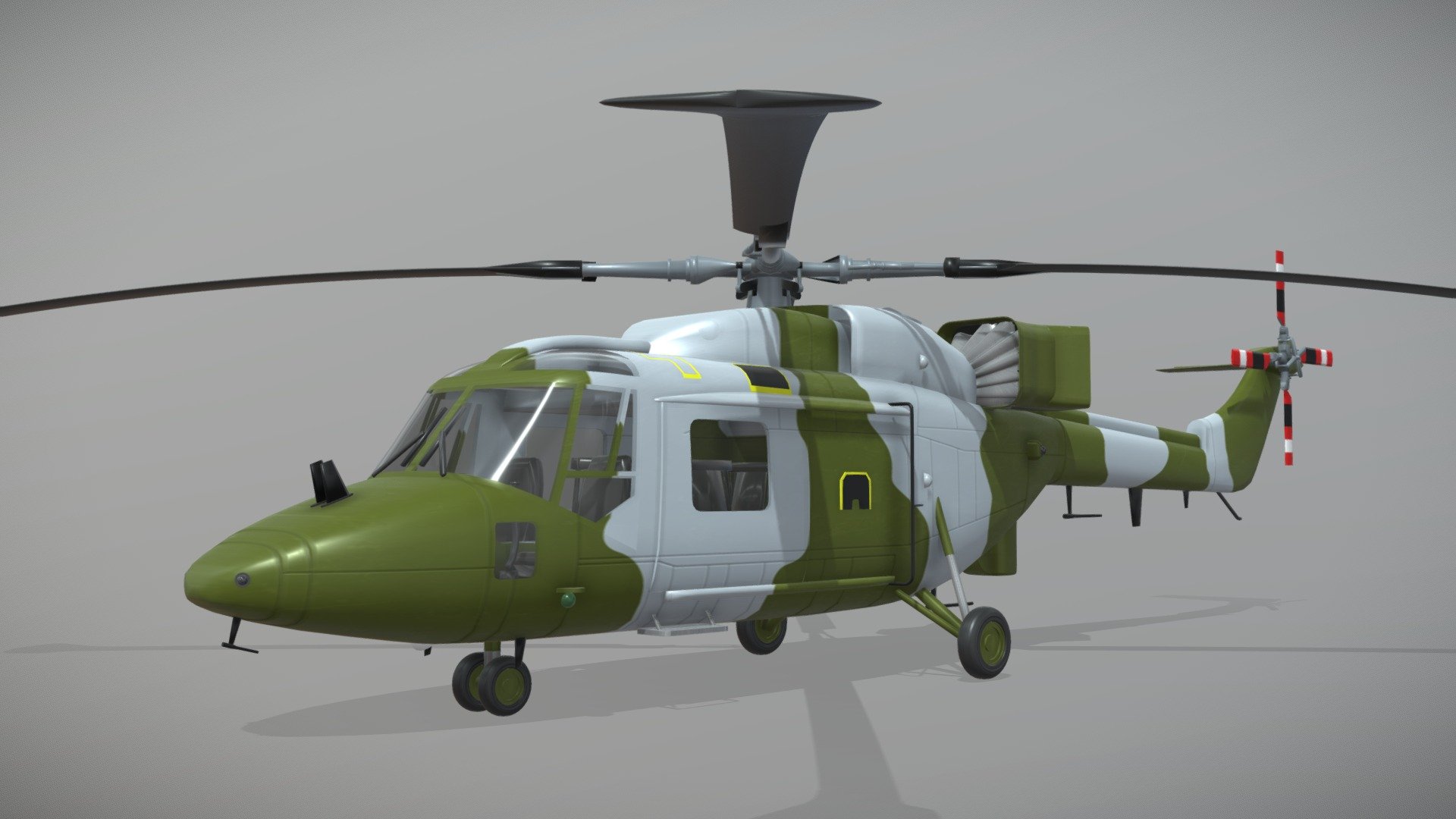 Westland Lynx AH-7 Helicopter - deep3dsea