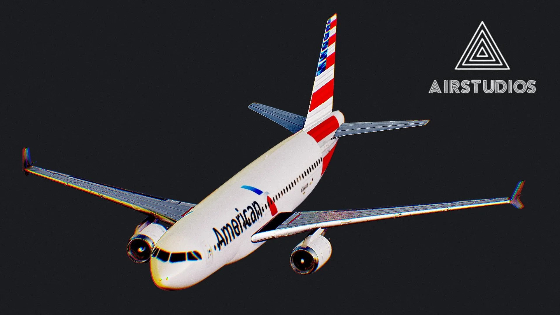Airbus A320 (American Airlines) Airplane