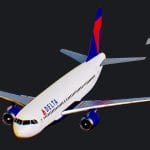 Airbus A320 (Delta Airlines) Airplane