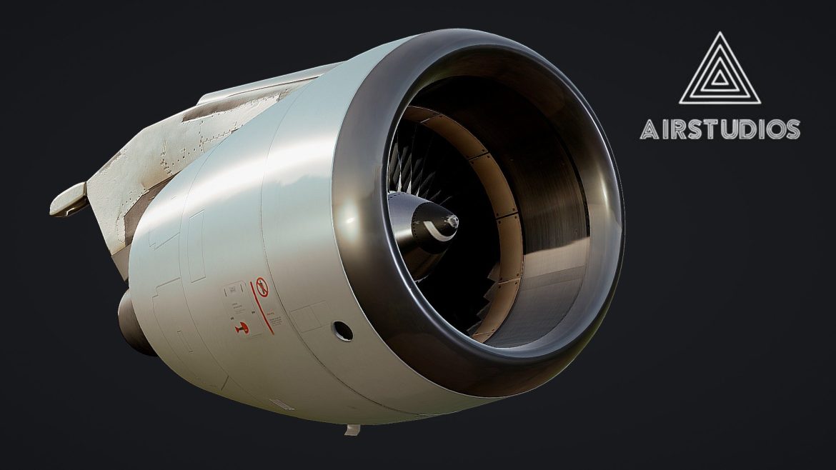 Airbus A320 Engine - deep3dsea