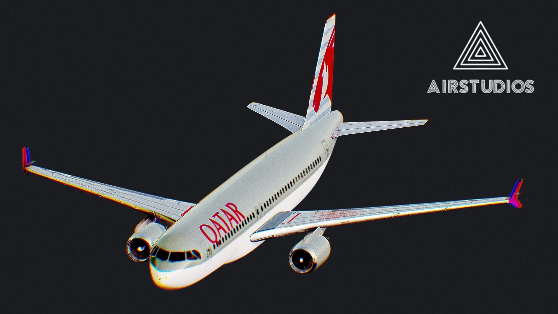 Airbus A320 (Qatar Airways) Airplane