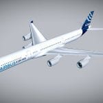 Airbus A340-600 commercial jet
