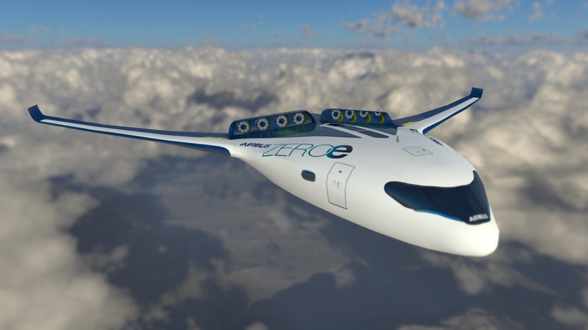 Airbus ZeroE Hydrogen Blended-Wing
