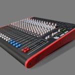 allen amp heath zed 18 mixing desk 3d model